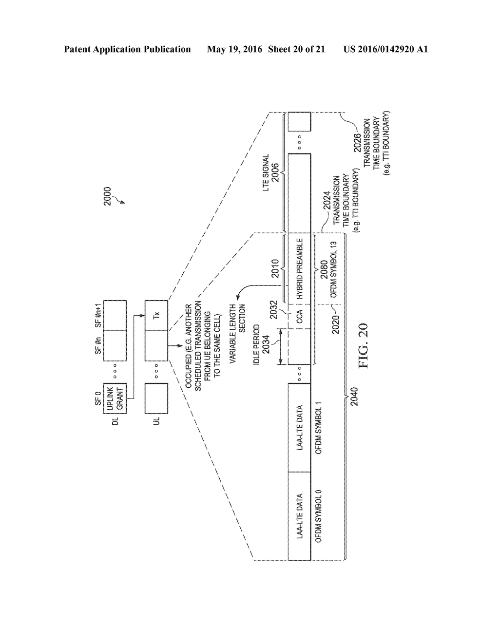 SHARING CHANNELS IN A LICENSED-ASSISTED ACCESS IN LONG TERM EVOLUTION     OPERATION - diagram, schematic, and image 21