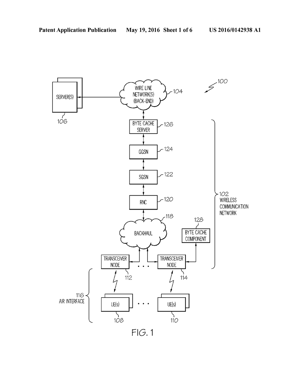 BYTE CACHING IN WIRELESS COMMUNICATION NETWORKS - diagram, schematic, and image 02