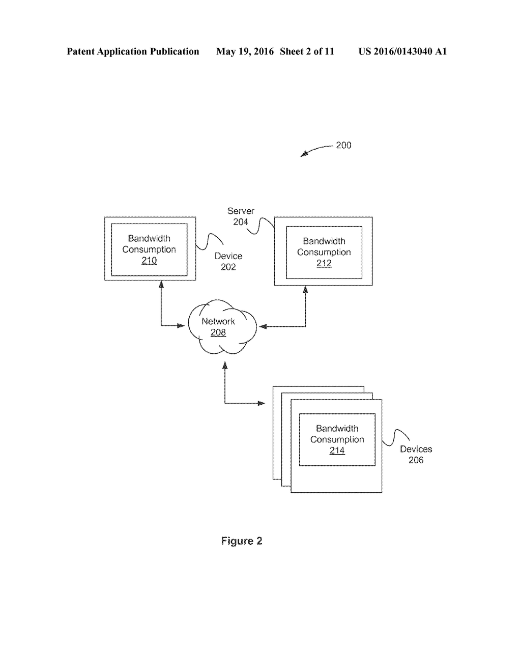 SYSTEM AND METHOD FOR SHARING DATA BASED ON A COMBINED BANDWIDTH     CONSUMPTION - diagram, schematic, and image 03