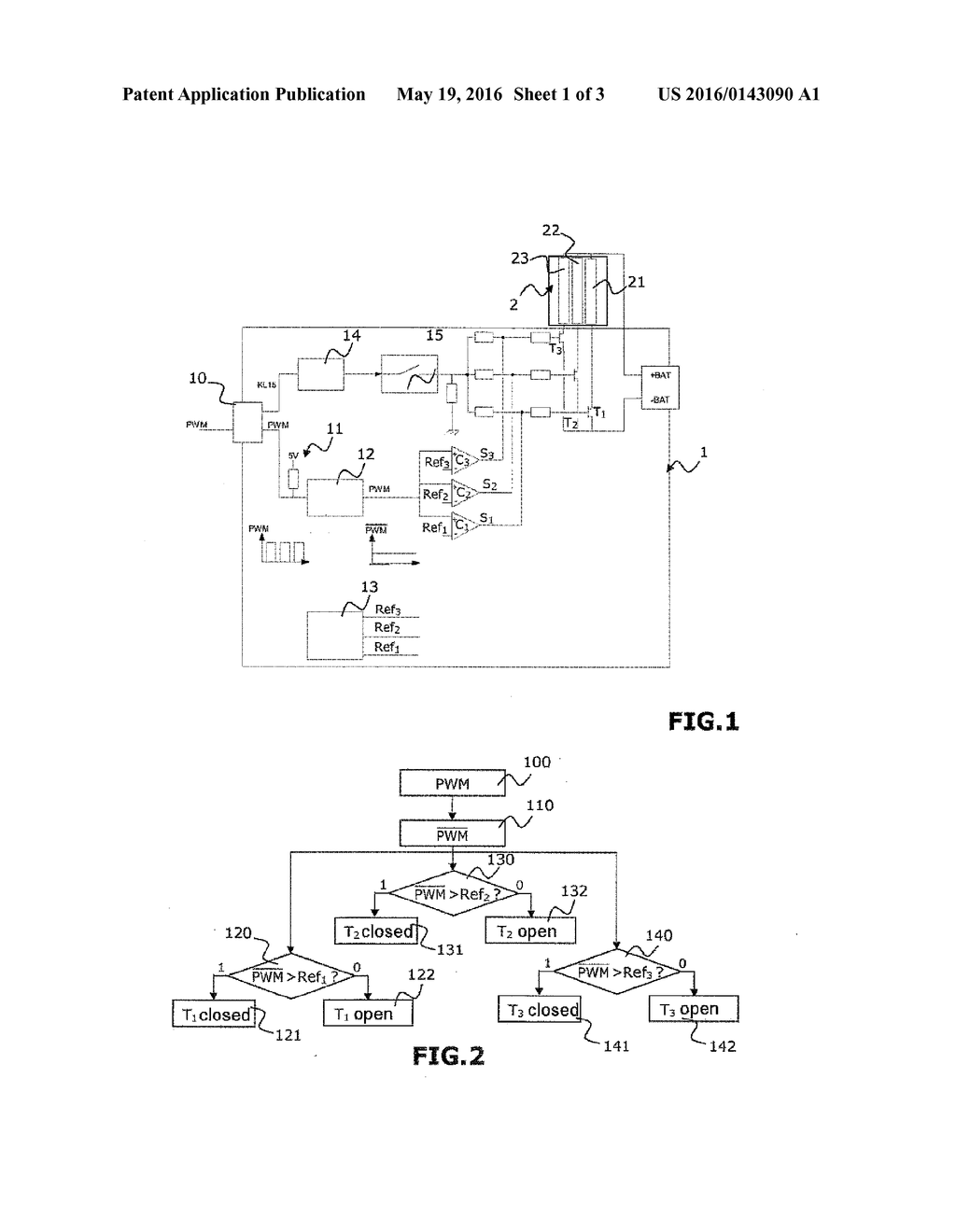 CONTROL FOR ELECTRICAL HEATING CIRCUIT, IN PARTICULAR FOR MOTOR VEHICLE - diagram, schematic, and image 02