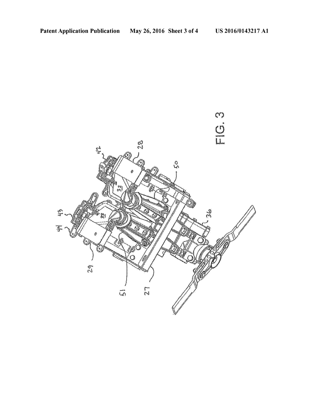 AGRICULTURAL HEADER ROW UNIT FOR HARVESTING STALK RESIDUE - diagram, schematic, and image 04