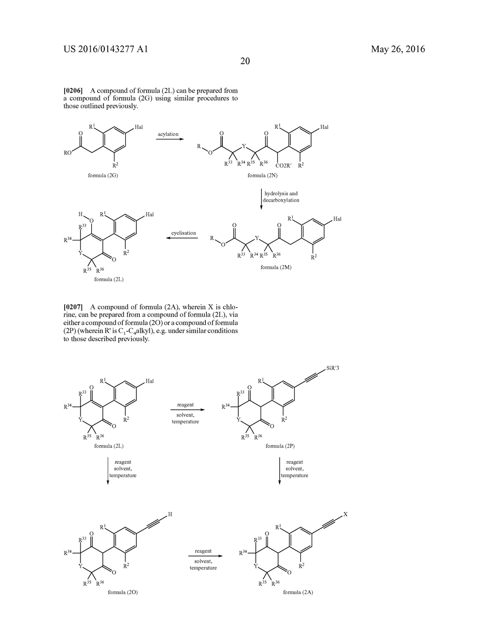 Herbicidally Active (alkynyl-phenyl)-Substituted Cyclic Dione Compounds     and Derivatives Thereof - diagram, schematic, and image 21