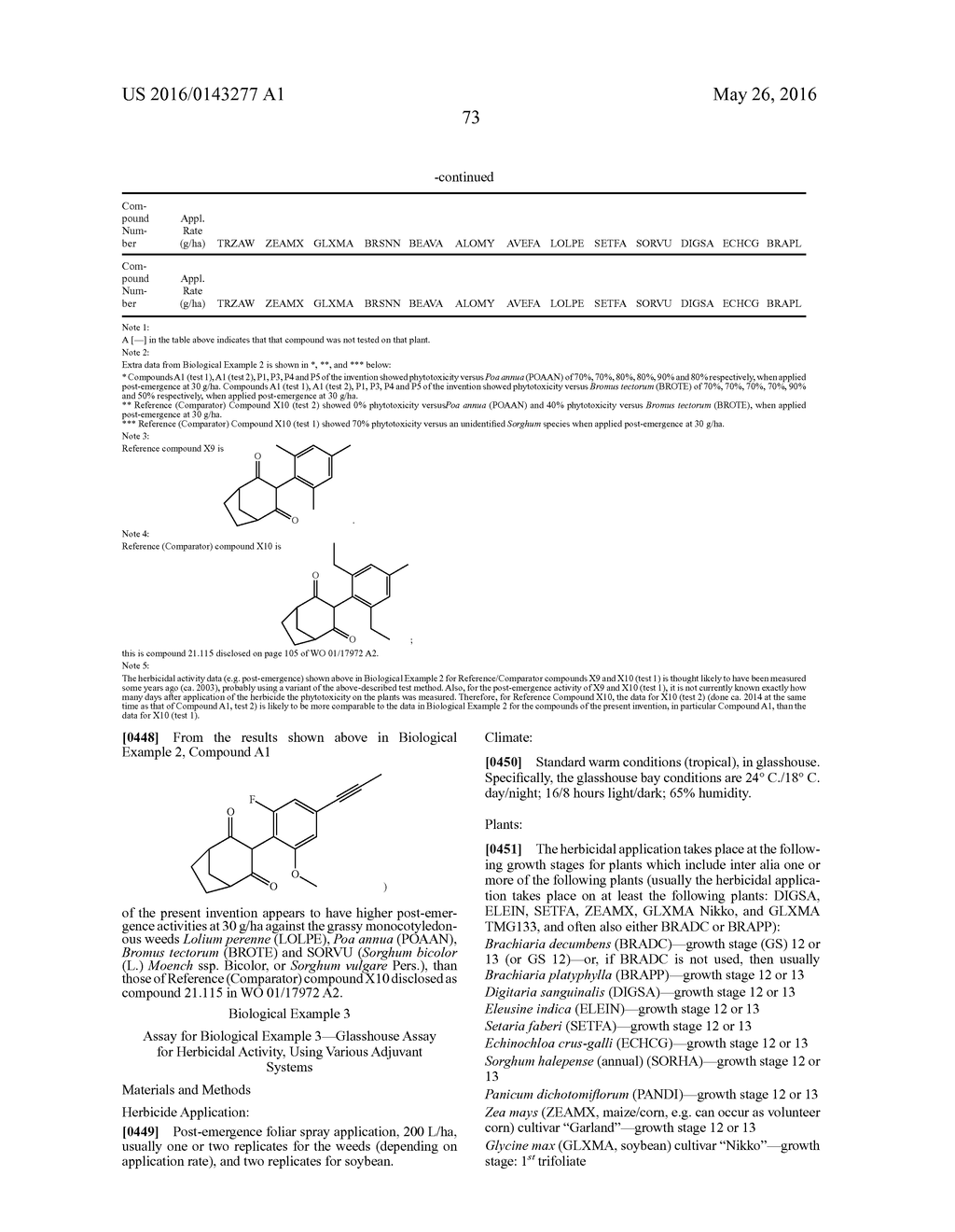 Herbicidally Active (alkynyl-phenyl)-Substituted Cyclic Dione Compounds     and Derivatives Thereof - diagram, schematic, and image 74