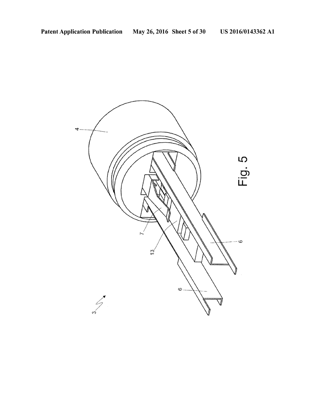 MACHINE AND METHOD FOR PRODUCING A CARTRIDGE FOR AN ELECTRONIC CIGARETTE     PROVIDED WITH A HYGROSCOPIC PAD - diagram, schematic, and image 06