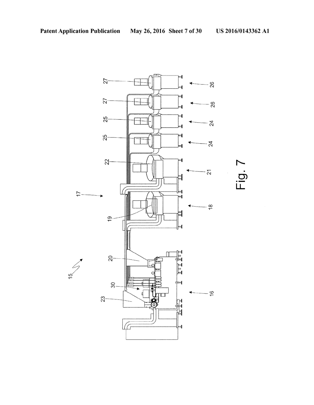 MACHINE AND METHOD FOR PRODUCING A CARTRIDGE FOR AN ELECTRONIC CIGARETTE     PROVIDED WITH A HYGROSCOPIC PAD - diagram, schematic, and image 08