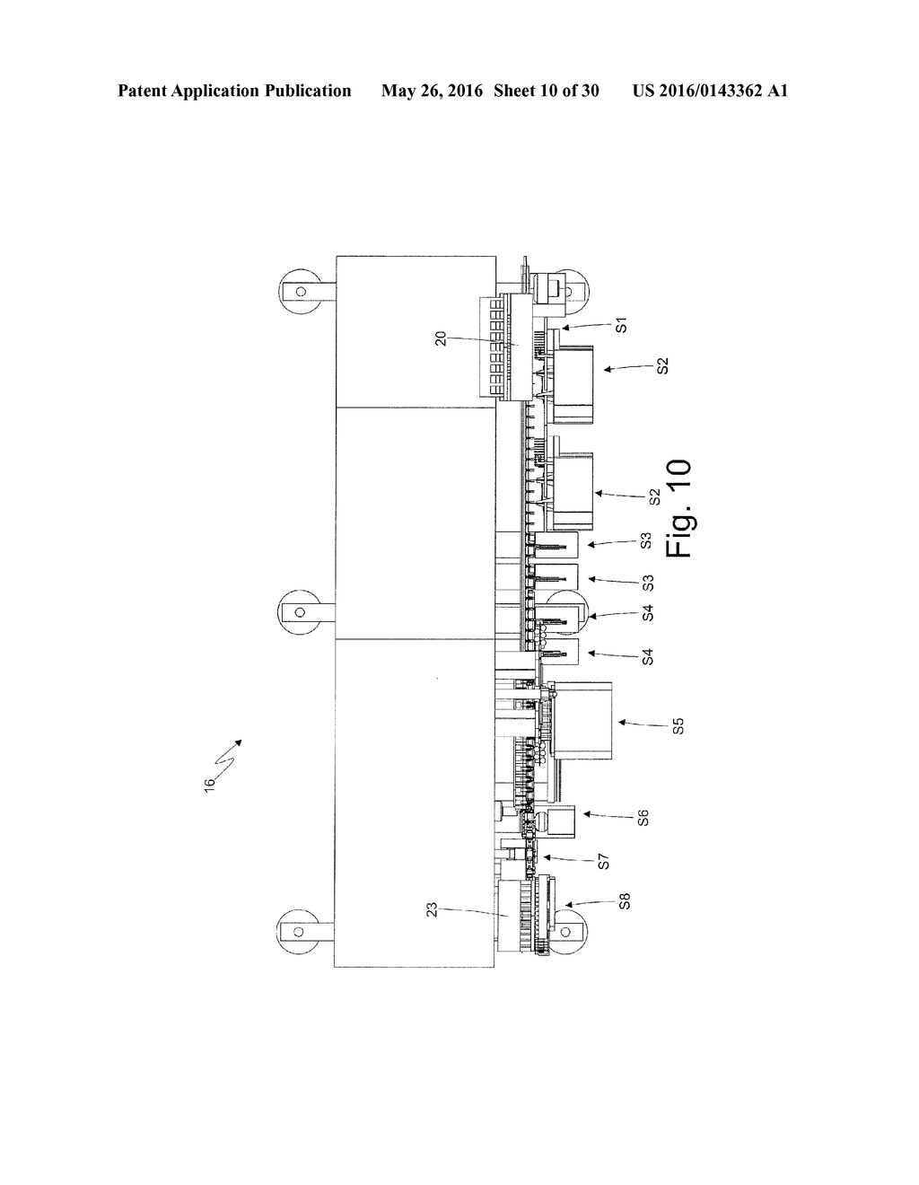 MACHINE AND METHOD FOR PRODUCING A CARTRIDGE FOR AN ELECTRONIC CIGARETTE     PROVIDED WITH A HYGROSCOPIC PAD - diagram, schematic, and image 11