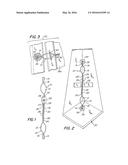 Combination hidden necktie restraint and buttoning-assist device diagram and image