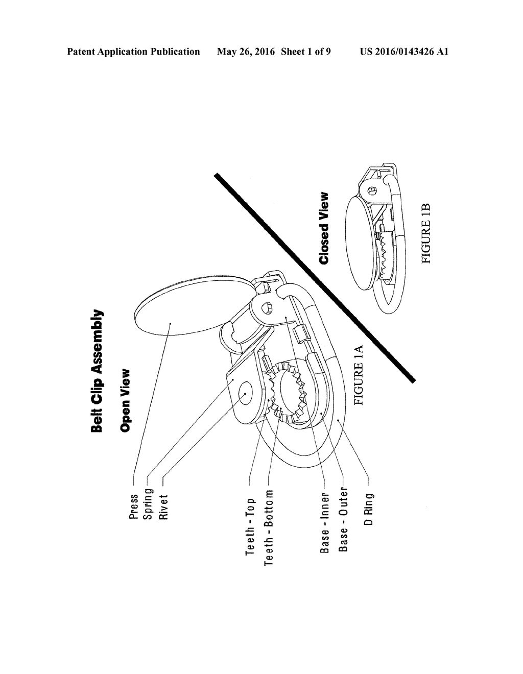 CLIP SYSTEM FOR ATTACHING AN ITEM TO A BELT OR WAISTBAND - diagram, schematic, and image 02