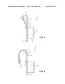 Cane Holding Device diagram and image