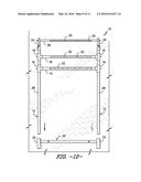 TRANSPORTABLE TELESCOPING FISHING ROD RACK diagram and image