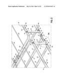 Foldable Bedding Foundation Having L-Shaped Spacers diagram and image