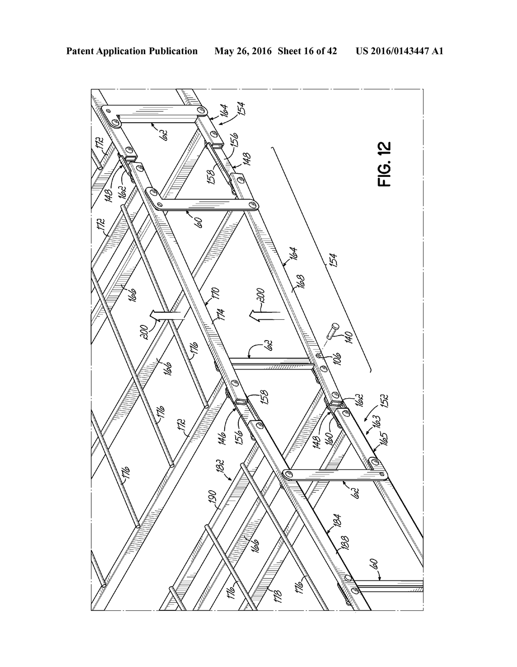 Foldable Bedding Foundation Having L-Shaped Spacers - diagram, schematic, and image 17