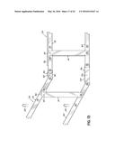 Foldable Bedding Foundation Having L-Shaped Spacers diagram and image