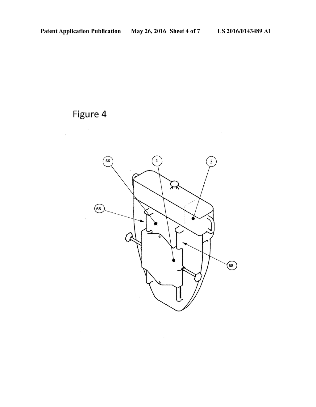 Powered Back Scrubbing Apparatus - diagram, schematic, and image 05