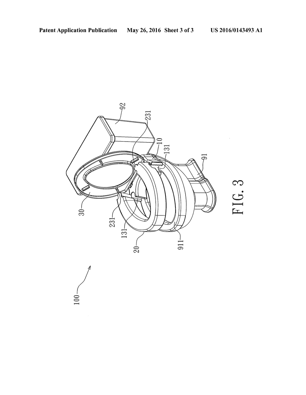 Combination Heightened Toilet Seat Assembly - diagram, schematic, and image 04