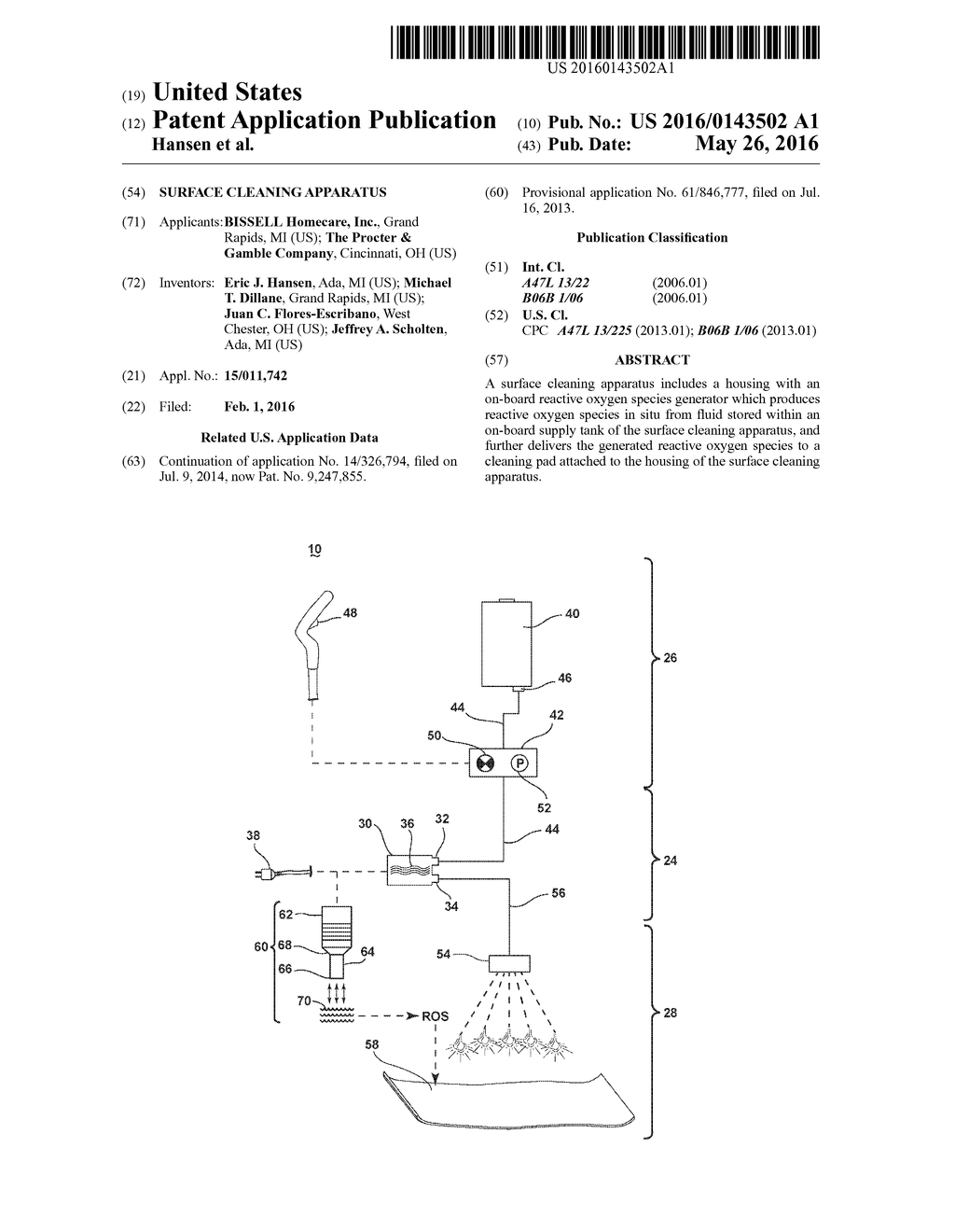 SURFACE CLEANING APPARATUS - diagram, schematic, and image 01