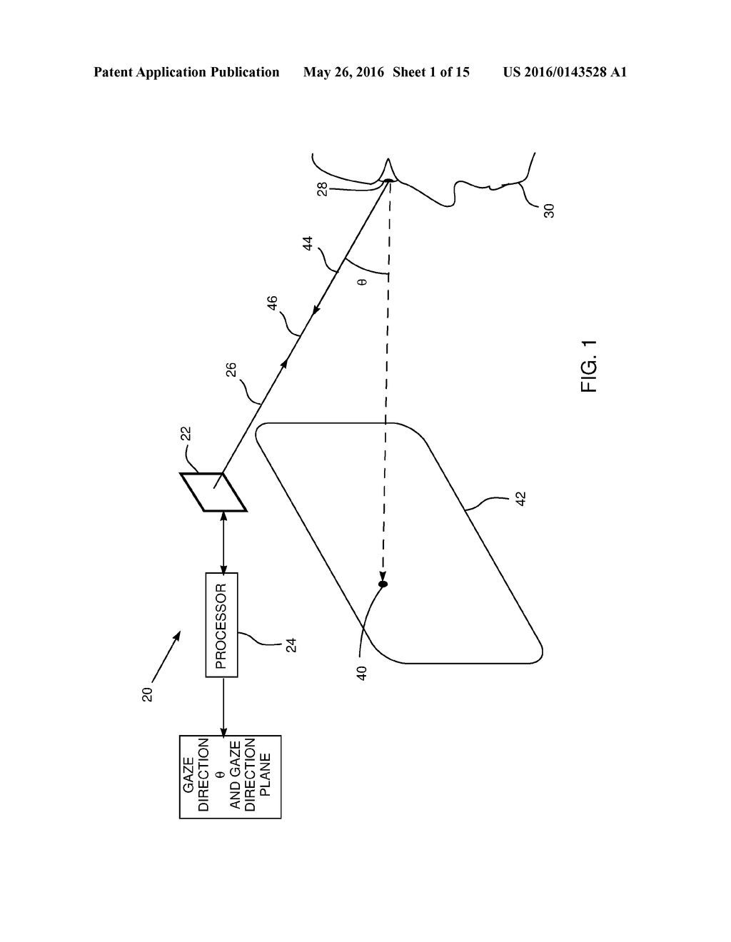 GAZE TRACKING SYSTEM - diagram, schematic, and image 02