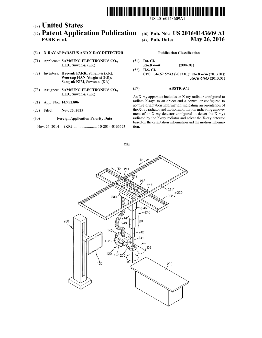 X-RAY APPARATUS AND X-RAY DETECTOR - diagram, schematic, and image 01