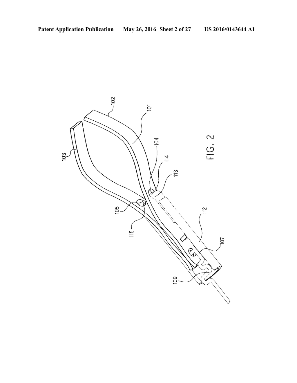 Device and Method for Through the Scope Endoscopic Hemostatic Clipping - diagram, schematic, and image 03