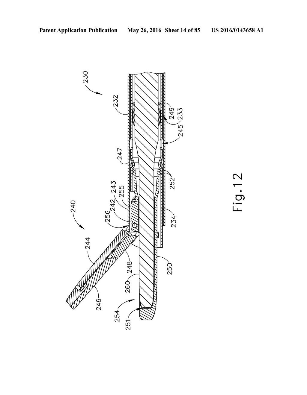 FEATURES TO DRIVE FLUID TOWARD AN ULTRASONIC BLADE OF A SURGICAL     INSTRUMENT - diagram, schematic, and image 15