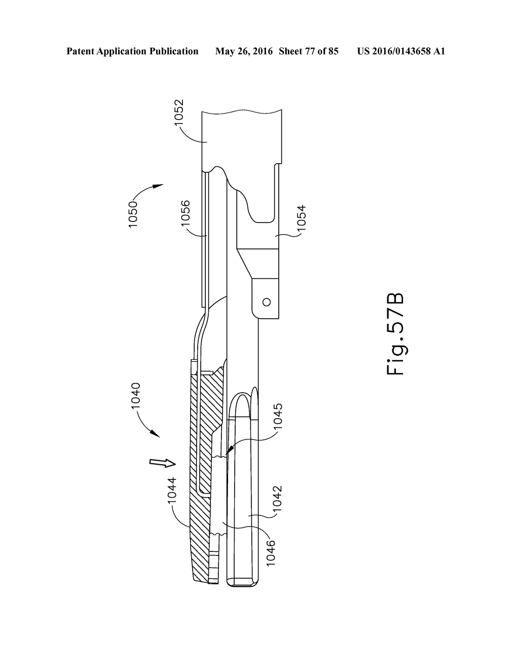 FEATURES TO DRIVE FLUID TOWARD AN ULTRASONIC BLADE OF A SURGICAL     INSTRUMENT - diagram, schematic, and image 78