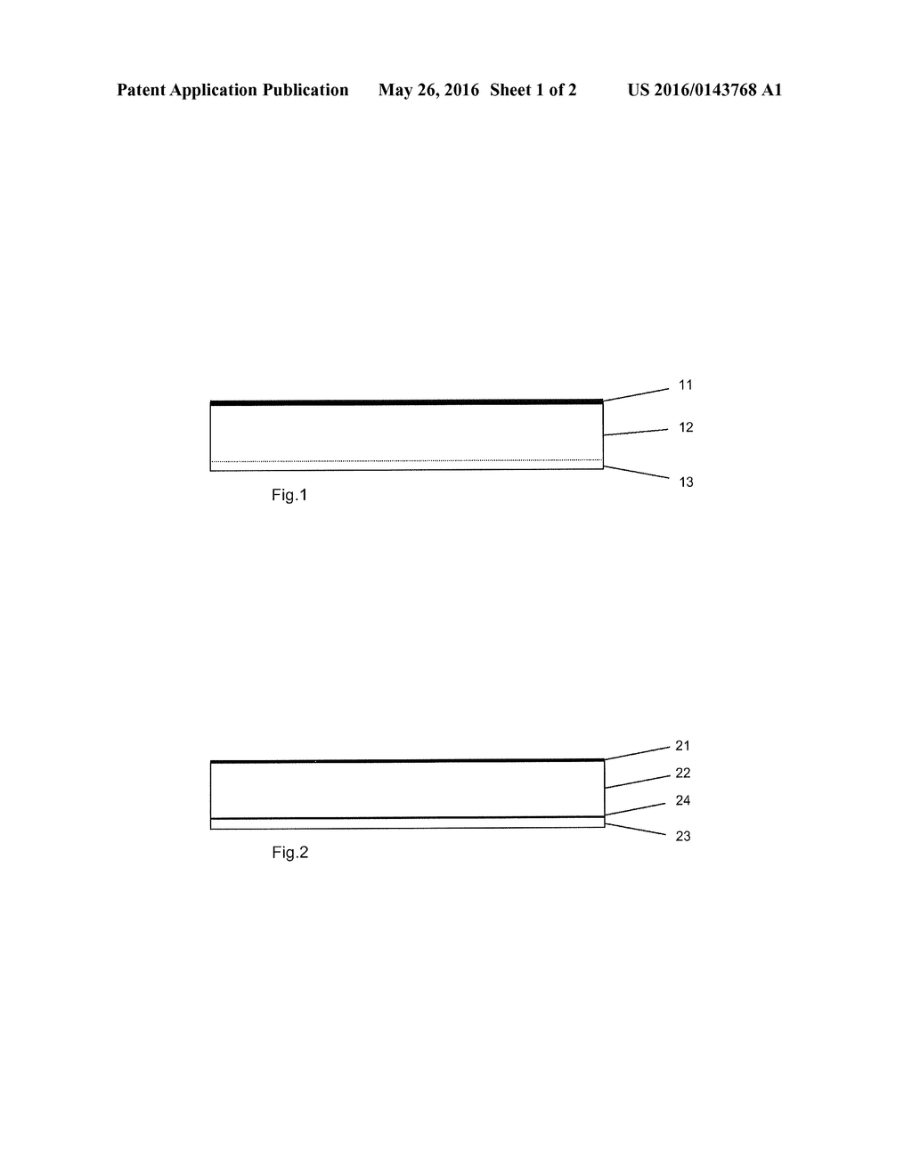 Body waste collecting device comprising a layered adhesive construction     with a film layer - diagram, schematic, and image 02