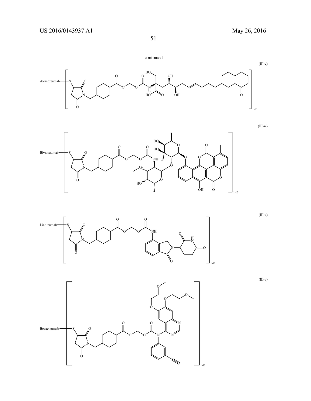 METHODS OF USING CLEAVABLE DRUG CONJUGATES AND COMPOSITIONS THEREOF - diagram, schematic, and image 52