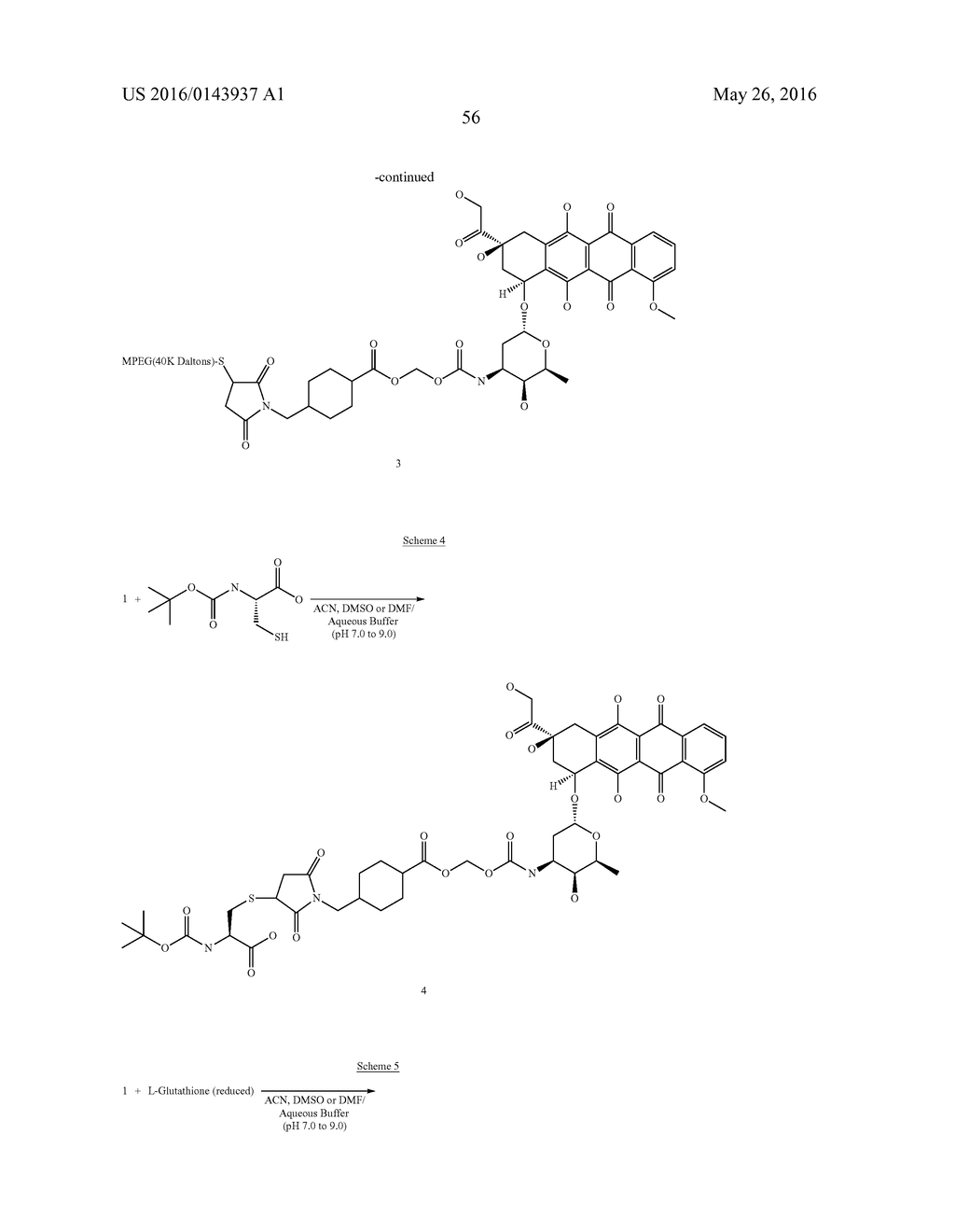 METHODS OF USING CLEAVABLE DRUG CONJUGATES AND COMPOSITIONS THEREOF - diagram, schematic, and image 57