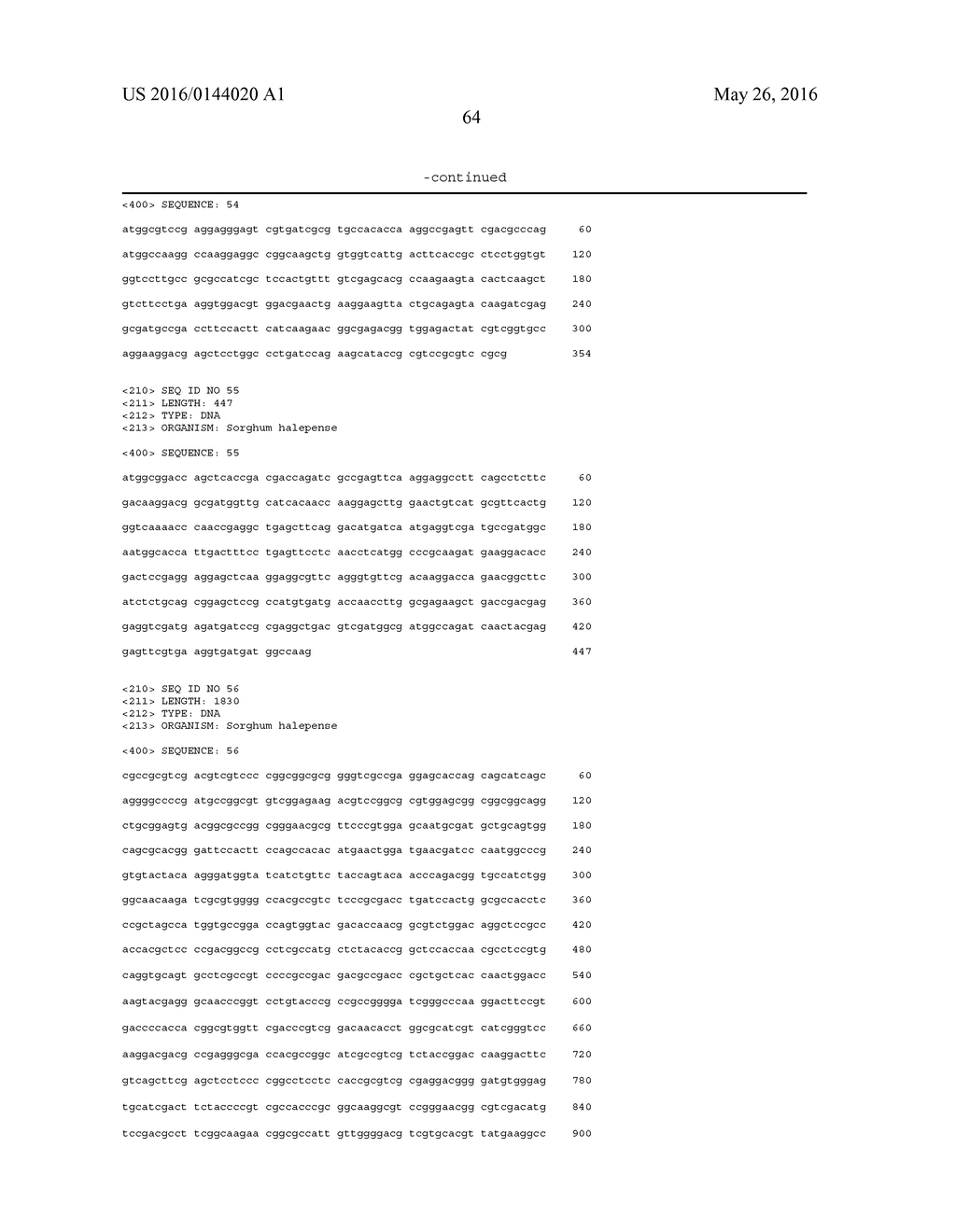 JOHNSON GRASS ALLERGENIC POLLEN PROTEINS, ENCODING NUCLEIC ACIDS AND     METHODS OF USE - diagram, schematic, and image 127