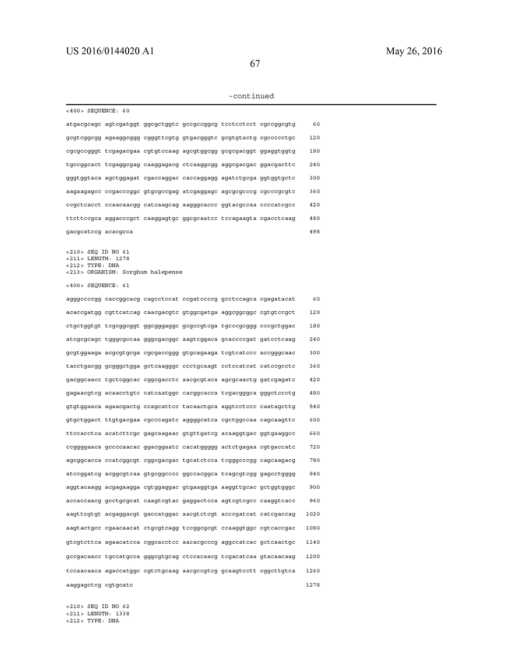 JOHNSON GRASS ALLERGENIC POLLEN PROTEINS, ENCODING NUCLEIC ACIDS AND     METHODS OF USE - diagram, schematic, and image 130