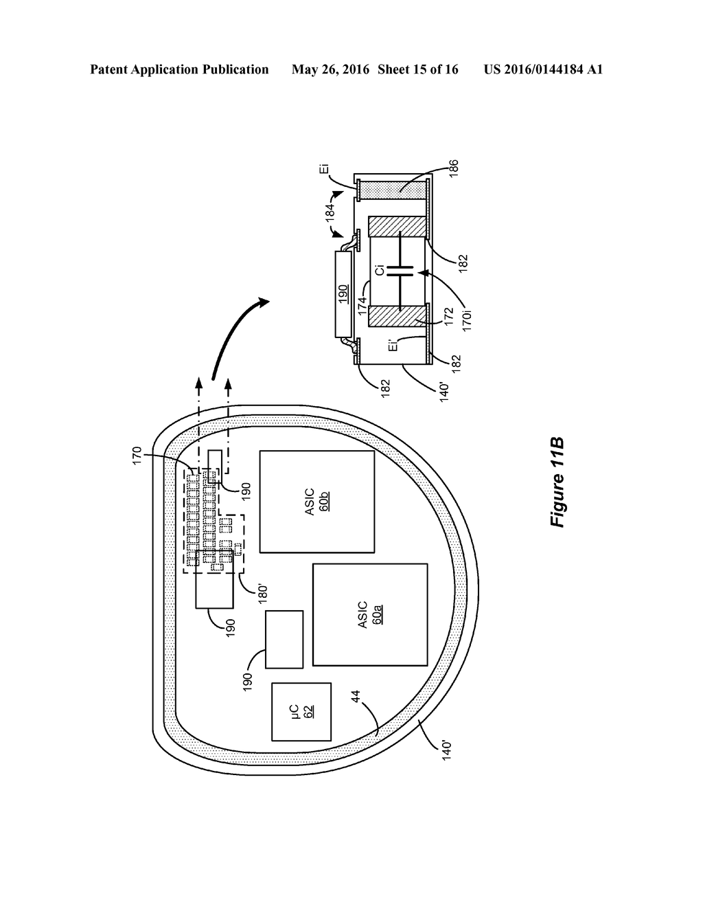 Implantable Stimulator Device Having Charge Measuring Circuitry Useable in     Conjunction with DC-Blocking Capacitors - diagram, schematic, and image 16