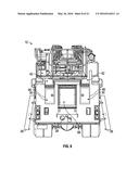 PEDESTAL AND TORQUE BOX ASSEMBLY FOR A FIRE APPARATUS diagram and image