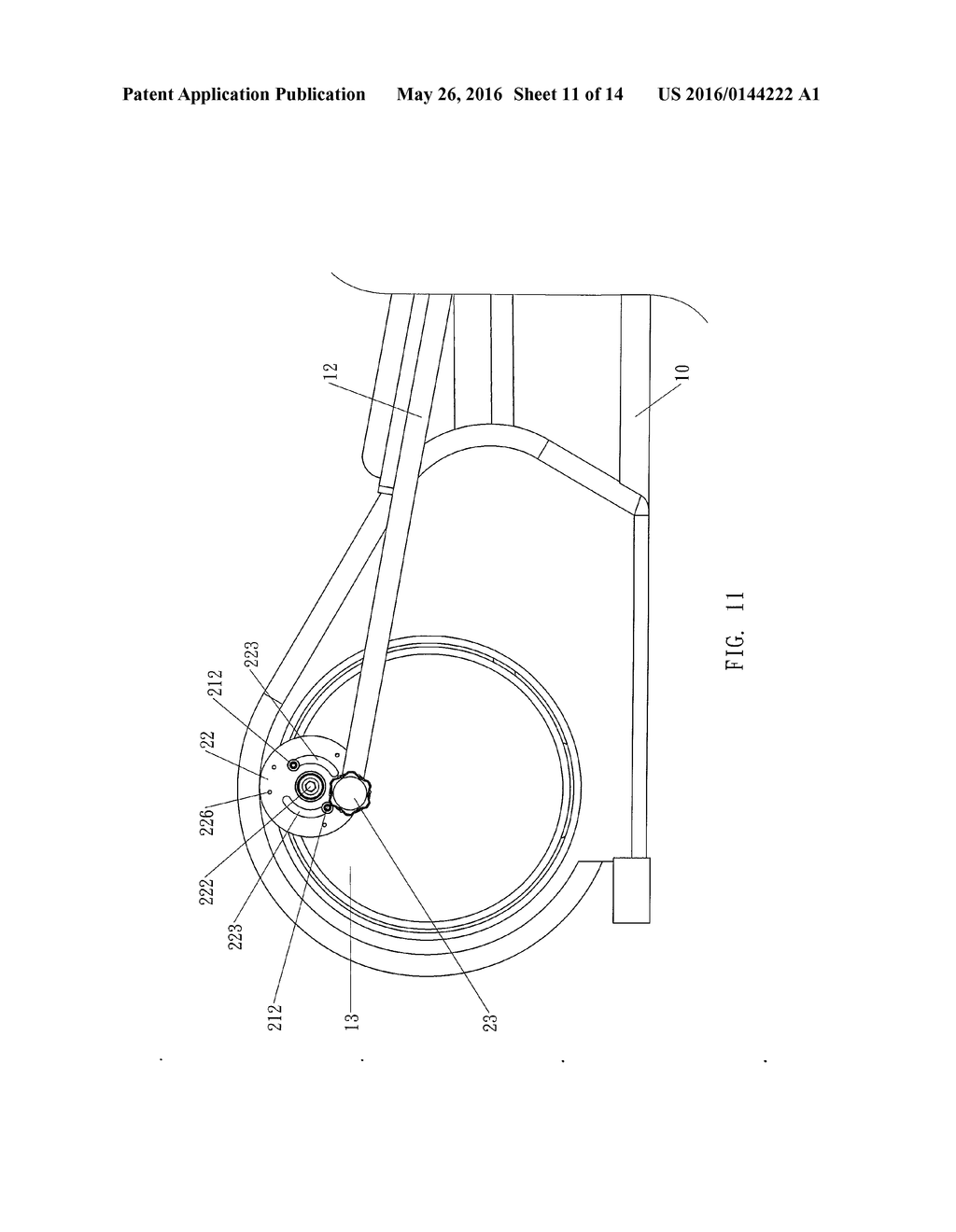 Adjusting Structure of Elliptical Trainer - diagram, schematic, and image 12