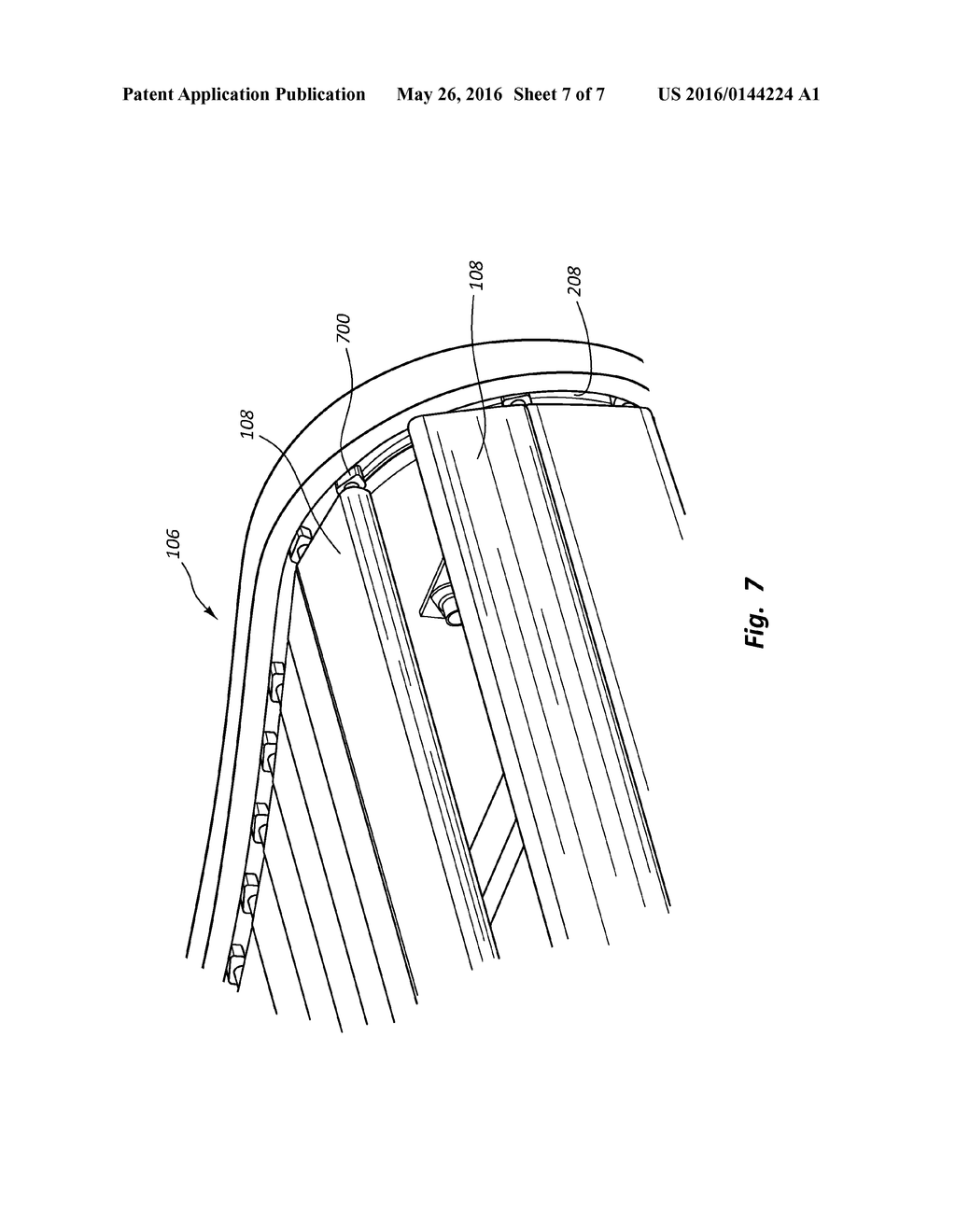 Treadmill with Slatted Tread Belt - diagram, schematic, and image 08