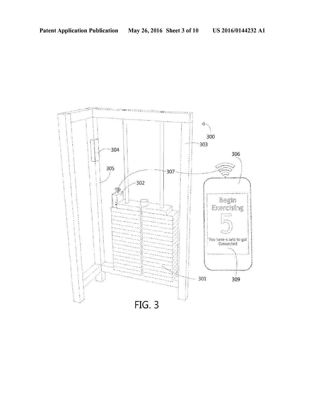 Exercise Machine Sensing Device - diagram, schematic, and image 04