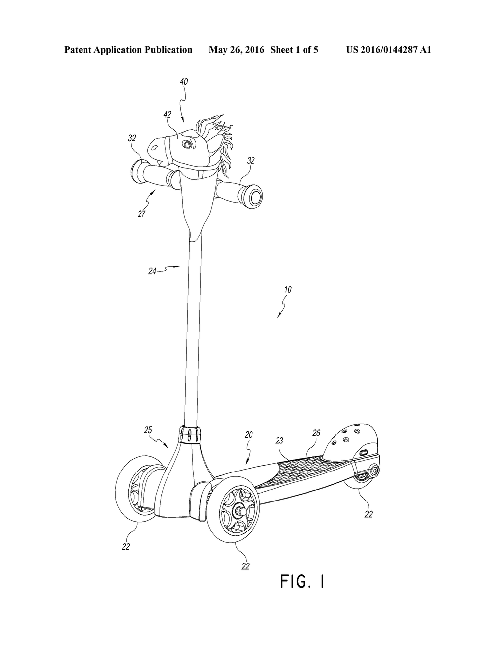 SCOOTER WITH REMOVABLE TOY - diagram, schematic, and image 02