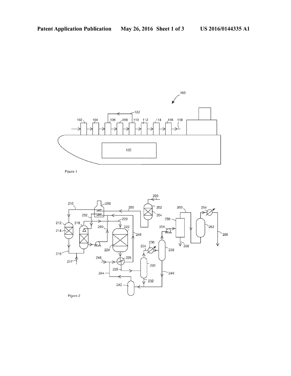 APPARATUS AND PROCESS FOR TREATING NATURAL GAS - diagram, schematic, and image 02