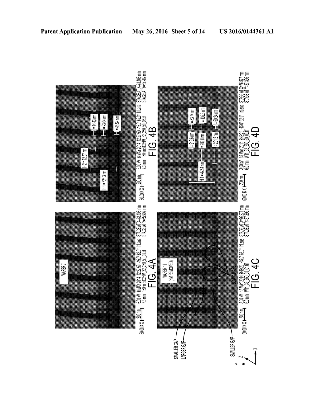 PILLAR ARRAY STRUCTURE WITH UNIFORM AND HIGH ASPECT RATIO NANOMETER GAPS - diagram, schematic, and image 06