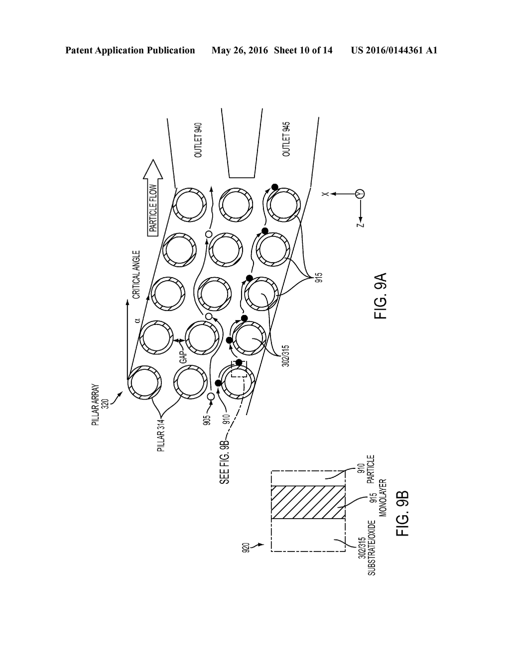 PILLAR ARRAY STRUCTURE WITH UNIFORM AND HIGH ASPECT RATIO NANOMETER GAPS - diagram, schematic, and image 11