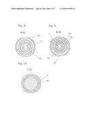 METERING DISPENSER FOR DISCHARGING AN IN PARTICULAR PASTY OR VISCOUS     MATERIAL, SUCH AS COSMETIC CREAM, ADHESIVE, AND THE LIKE diagram and image