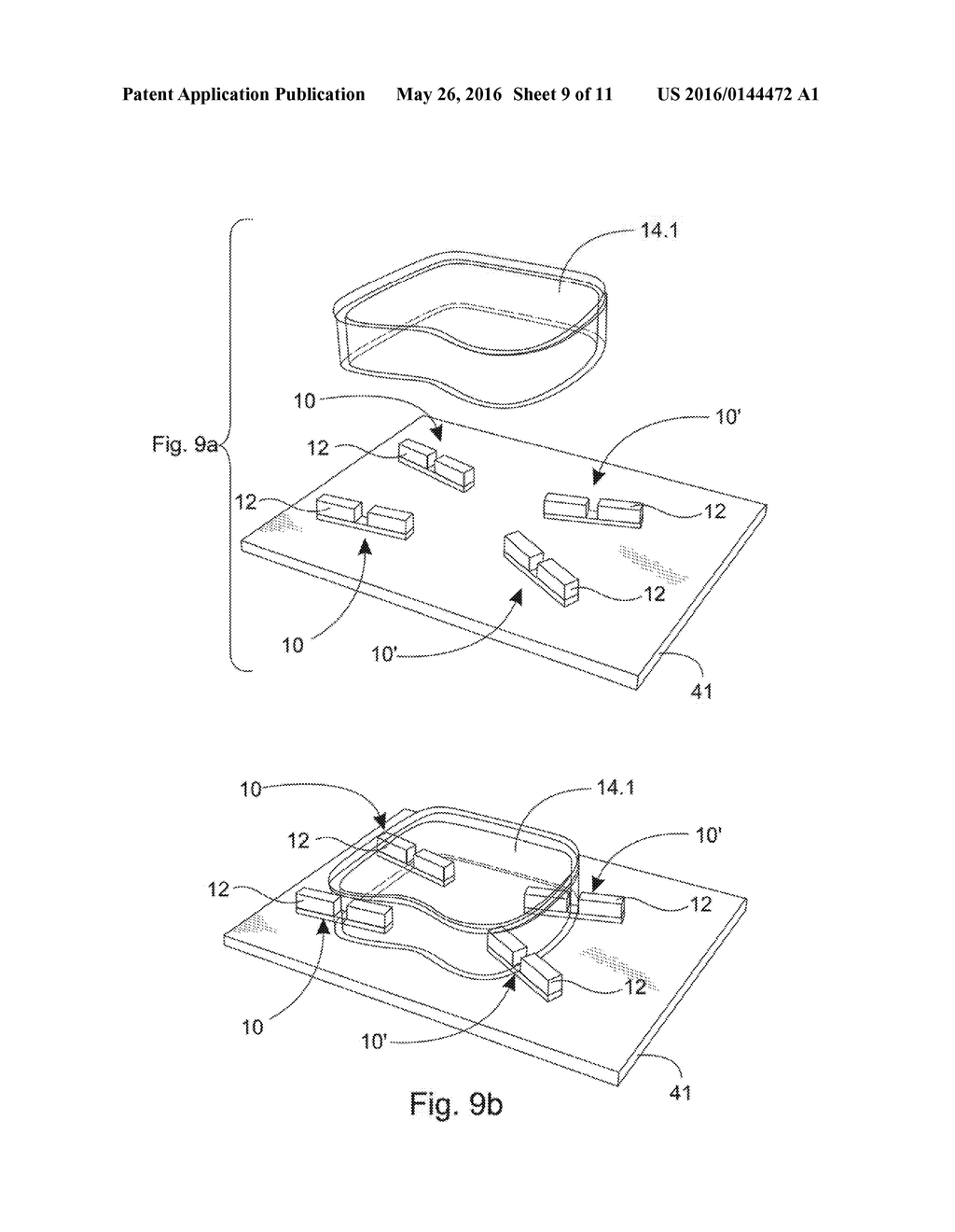 APPARATUS, A FASTENING DEVICE, METHOD AND SYSTEM FOR CLAMPING A PIECE AS     WELL AS A FASTENING CLAMP - diagram, schematic, and image 10