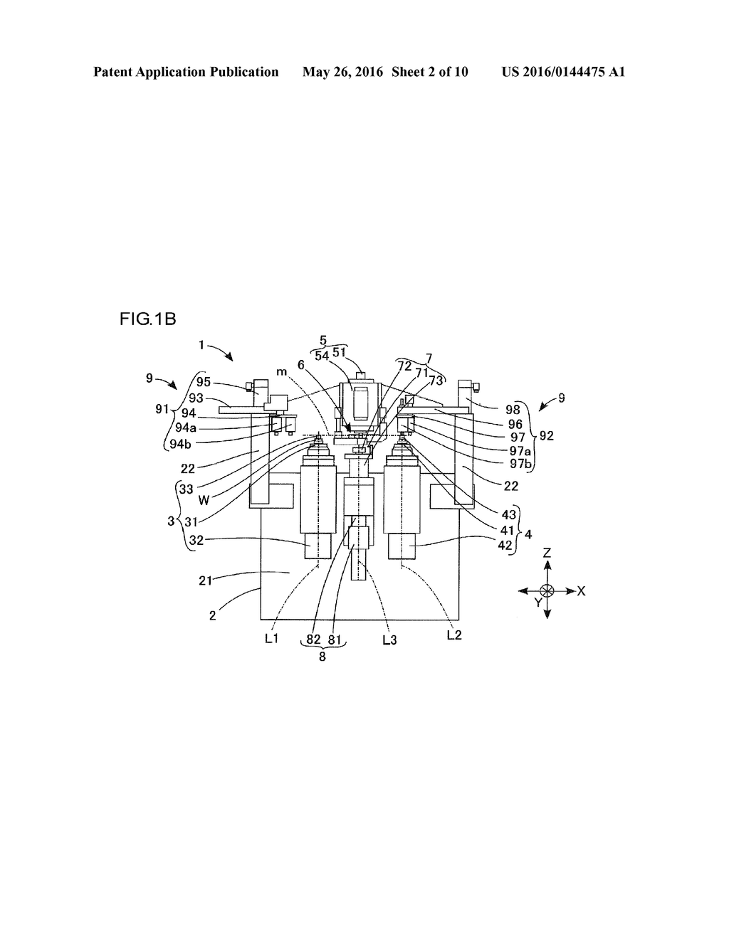 GRINDING MACHINE AND GRINDING METHOD - diagram, schematic, and image 03