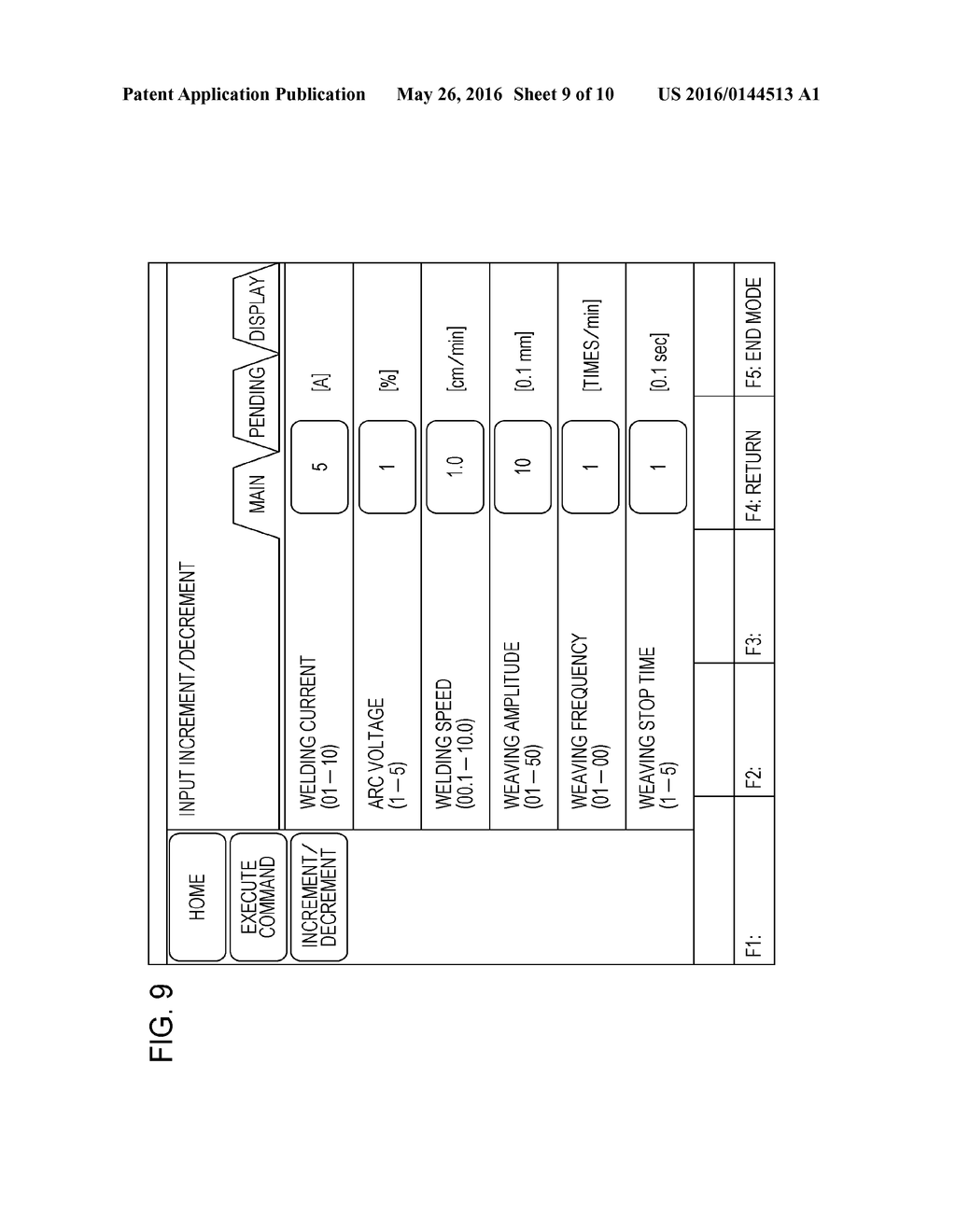 TEACHING APPARATUS USED FOR OPERATION OF INDUSTRIAL ROBOT - diagram, schematic, and image 10