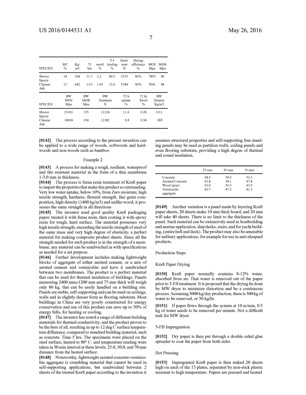 CHEMICALLY MODIFIED WOOD AND NON-WOOD PRODUCTS AND METHODS FOR THE     PRODUCTION THEREOF - diagram, schematic, and image 13