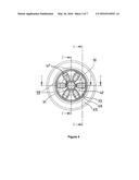 PROCESS FOR PRODUCING A BLOW-MOULDED PLASTIC CONTAINER AND SUCH A PLASTIC     CONTAINER diagram and image