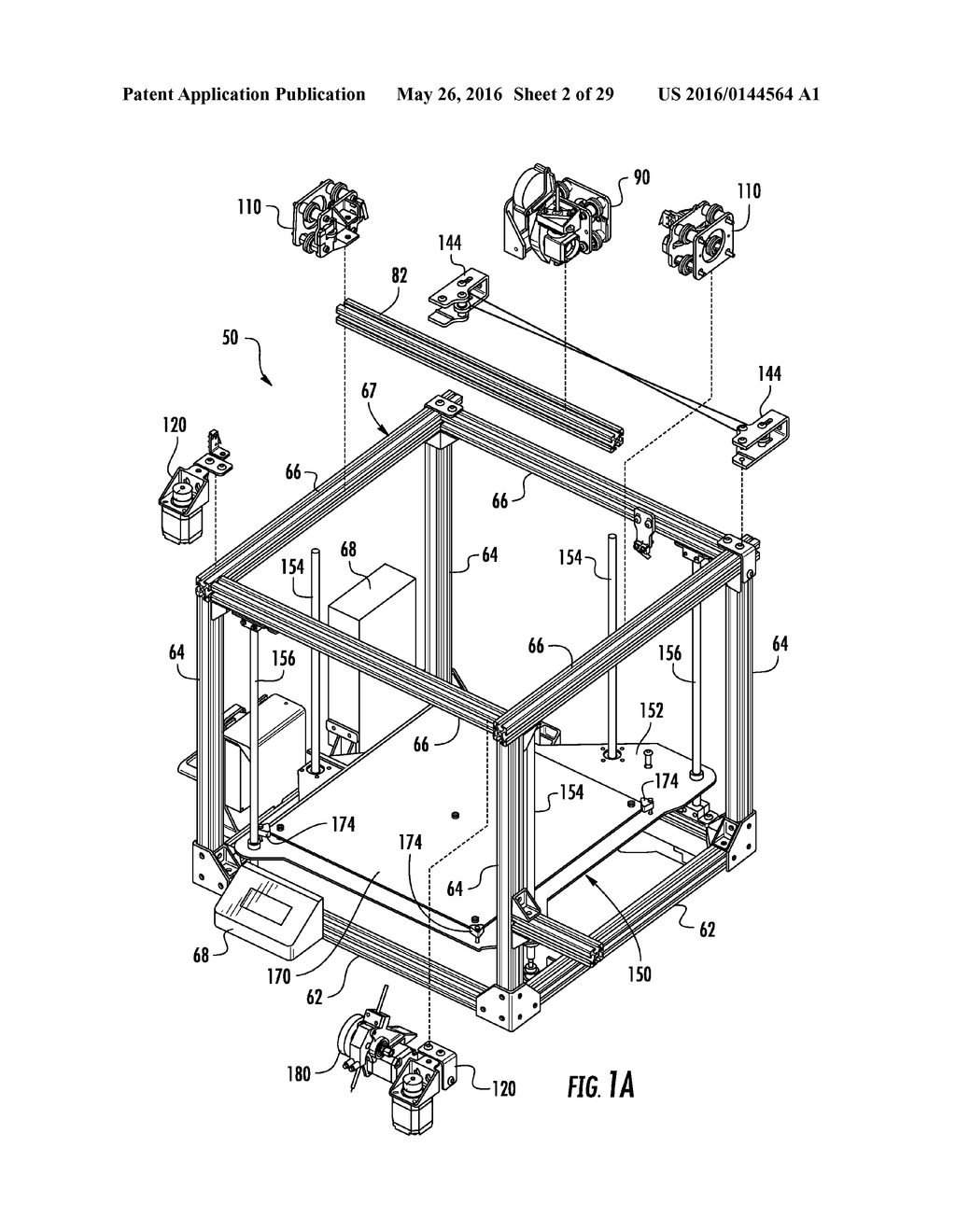 APPARATUS AND METHOD FOR FABRICATING THREE-DIMENSIONAL OBJECTS - diagram, schematic, and image 03