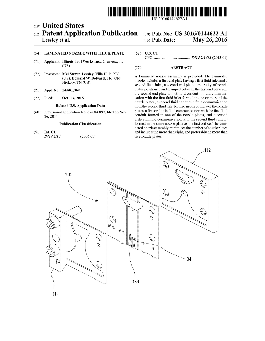 LAMINATED NOZZLE WITH THICK PLATE - diagram, schematic, and image 01