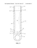 SHOCK ABSORBERS HAVING A COMPOSITE BASE ASSEMBLY WITH AN OVER-MOLDED     CLOSURE INSERT diagram and image