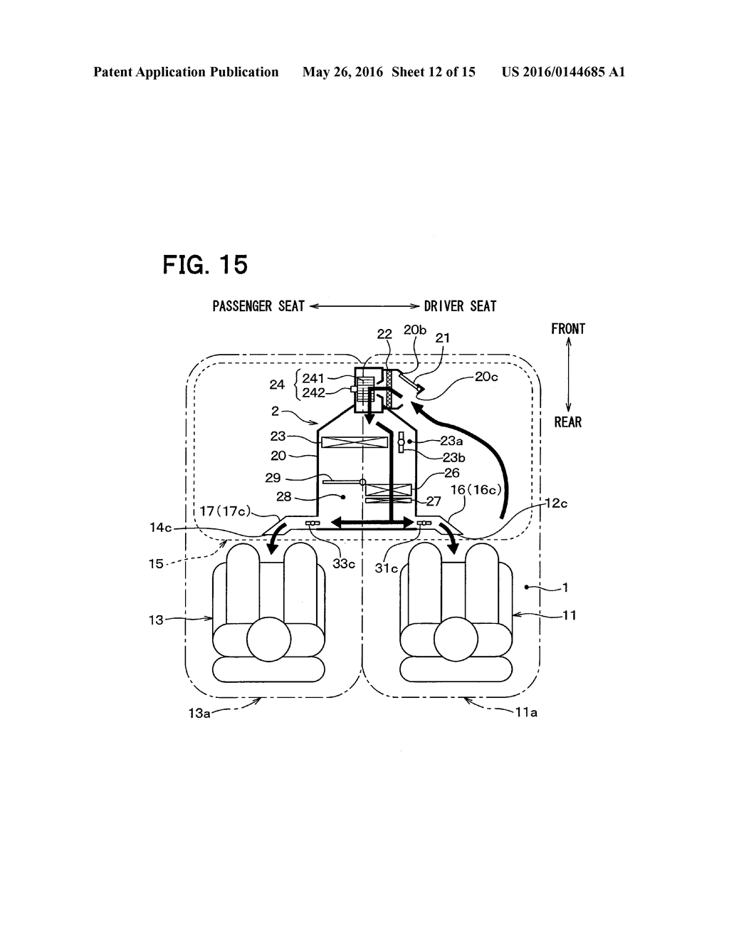 AIR CONDITIONER FOR VEHICLE - diagram, schematic, and image 13