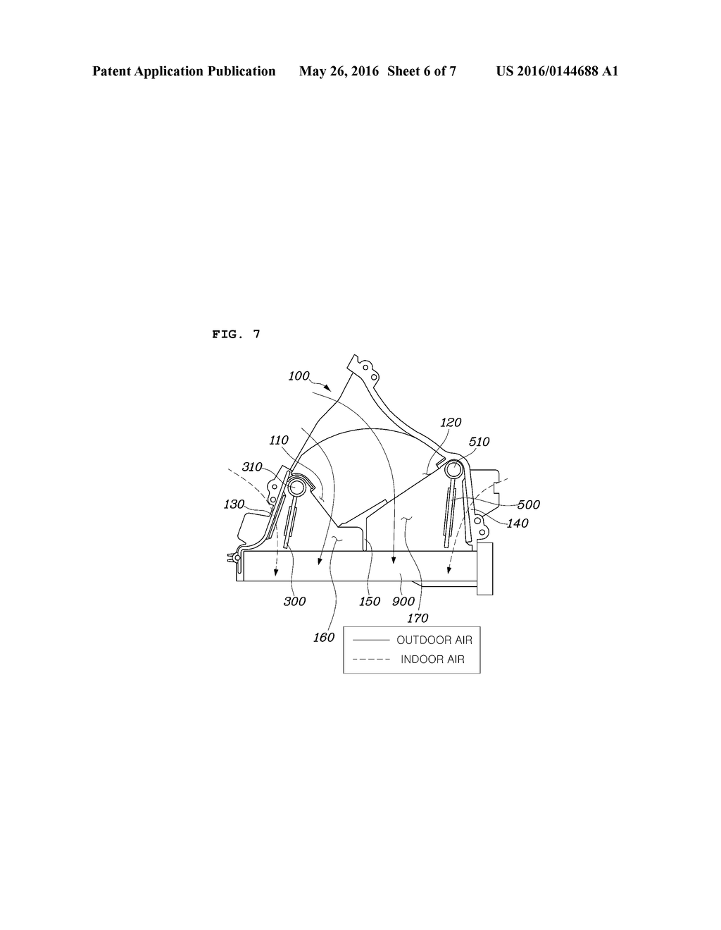 AIR INTRODUCING APPARATUS OF HAVC SYSTEM FOR VEHICLE - diagram, schematic, and image 07